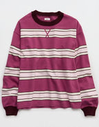 Aerie Sunday Soft Crew Sweater - Autumn Jam