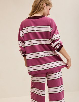 Aerie Sunday Soft Crew Sweater - Autumn Jam