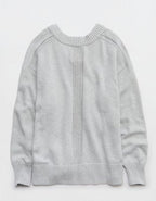 Aerie Voop Sweater - Medium Heather Gray