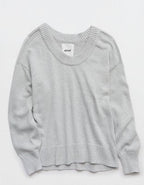 Aerie Voop Sweater - Medium Heather Gray