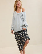 Aerie Voop Sweater - Medium Heather Gray
