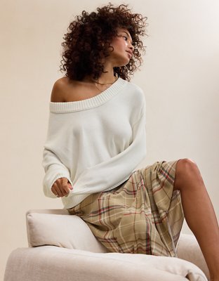 Aerie Voop Sweater - Soft Muslin