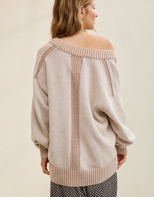 Aerie Voop Sweater - Beach Dune