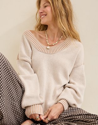 Aerie Voop Sweater - Beach Dune