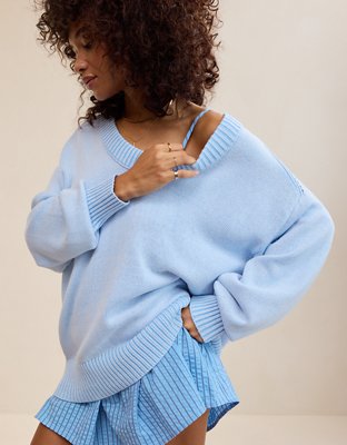 Aerie Voop Sweater - Horizon Sky