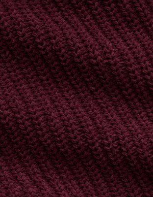 Aerie So Nostalgic Quarter Zip Sweater - Royal Berry