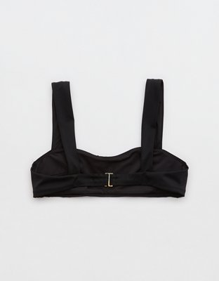 The Andie Kalama Bikini Top - True Black