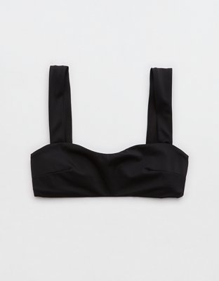 The Andie Kalama Bikini Top - True Black