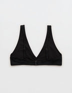 Aerie Wide Strap Voop Bikini Top - True Black