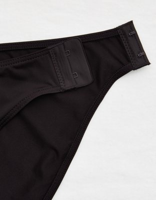 Slick Chicks Adaptive Bikini Underwear - True Black