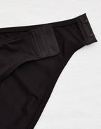 Slick Chicks Adaptive Bikini Underwear - True Black