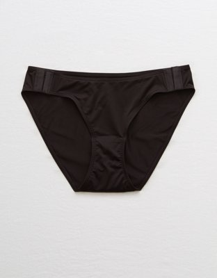 Slick Chicks Adaptive Bikini Underwear - True Black