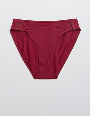 Slick Chicks Adaptive High Waisted Bikini Underwear - Plum