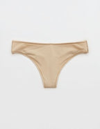 Slick Chicks Adaptive Thong Underwear - Beige