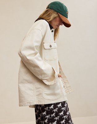 Aerie Barn Jacket - Natural