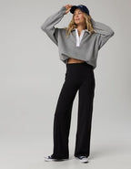OFFLINE By Aerie Real Me XTRA High Waisted Trouser - True Black