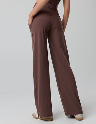 OFFLINE By Aerie Real Me XTRA High Waisted Trouser - Relic