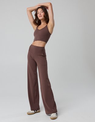 OFFLINE By Aerie Real Me XTRA High Waisted Trouser - Relic