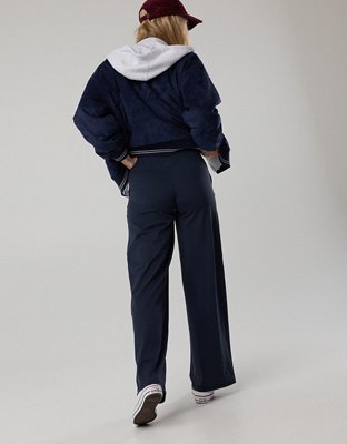 OFFLINE By Aerie Real Me XTRA High Waisted Trouser - Steel Blue