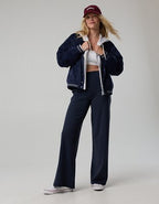 OFFLINE By Aerie Real Me XTRA High Waisted Trouser - Steel Blue