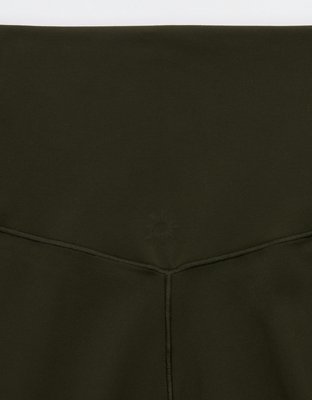OFFLINE By Aerie Real Me XTRA High Waisted Trouser - Olive Petal