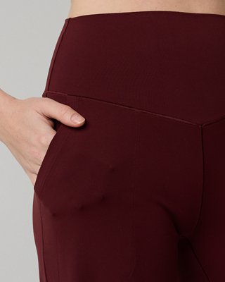 OFFLINE By Aerie Real Me XTRA High Waisted Trouser - Royal Berry