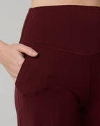 OFFLINE By Aerie Real Me XTRA High Waisted Trouser - Royal Berry