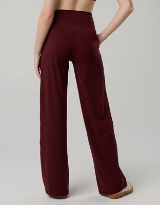 OFFLINE By Aerie Real Me XTRA High Waisted Trouser - Royal Berry