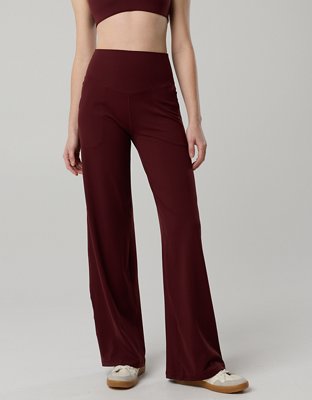 OFFLINE By Aerie Real Me XTRA High Waisted Trouser - Royal Berry