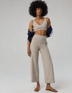 OFFLINE By Aerie Real Me XTRA High Waisted Crop Trouser - Stone Harbor