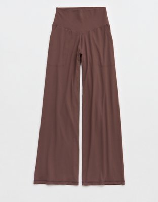 OFFLINE By Aerie Real Me XTRA High Waisted Crop Trouser - Relic