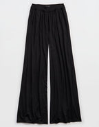 OFFLINE By Aerie The Hugger Go With The Flow Super Wide Leg Pant - True Black