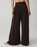 OFFLINE By Aerie The Hugger Go With The Flow Super Wide Leg Pant - Deep Earth