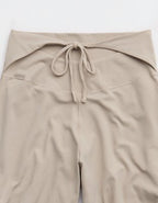 OFFLINE By Aerie Real Me XTRA High Waisted Tie Back Trouser - Stone Harbor