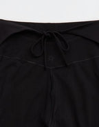 OFFLINE By Aerie Real Me XTRA High Waisted Tie Back Trouser - True Black