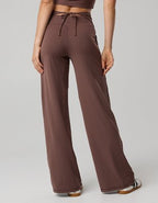 OFFLINE By Aerie Real Me XTRA High Waisted Tie Back Trouser - Relic
