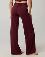 OFFLINE By Aerie Real Me XTRA High Waisted Tie Back Trouser - Royal Berry