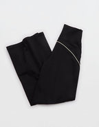 OFFLINE By Aerie The Hugger Piping Wide Leg Pant - True Black