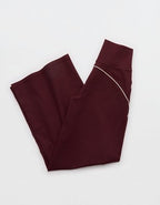 OFFLINE By Aerie The Hugger Piping Wide Leg Pant - Royal Berry