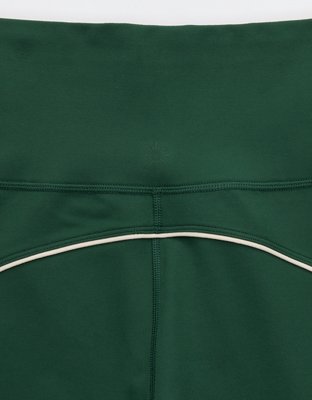 OFFLINE By Aerie The Hugger Piping Wide Leg Pant - Rugged Green