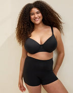 SMOOTHEZ Full Coverage Lightly Lined Bra - True Black