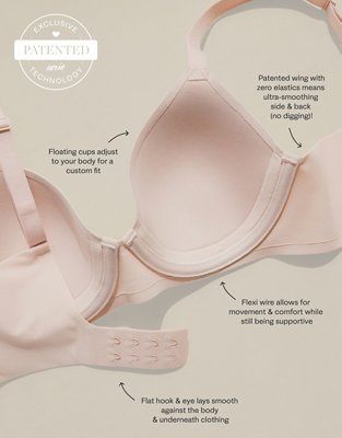 SMOOTHEZ Full Coverage Lightly Lined Bra - Soft Satin