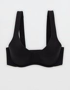 SMOOTHEZ The Scoop Lightly Lined Bra - True Black