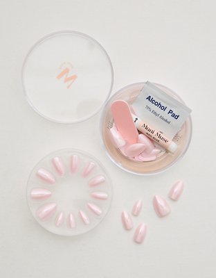 Mani Muse Strawberry Glazed Press-On Nails - Multi