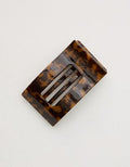 Teleties Flat Square Hairclip - Torte
