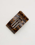 Teleties Flat Square Hairclip - Torte