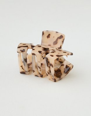 Teleties Tortoise Petite Claw Clip - Torte