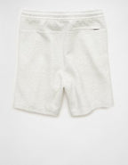 AE 24/7 Sweat Short - Heather Frost