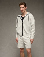 AE 24/7 Sweat Short - Heather Frost