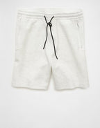 AE 24/7 Sweat Short - Heather Frost